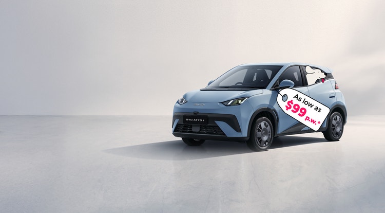 Introducing the BYD ATTO 1 - as low as $99 p.w*